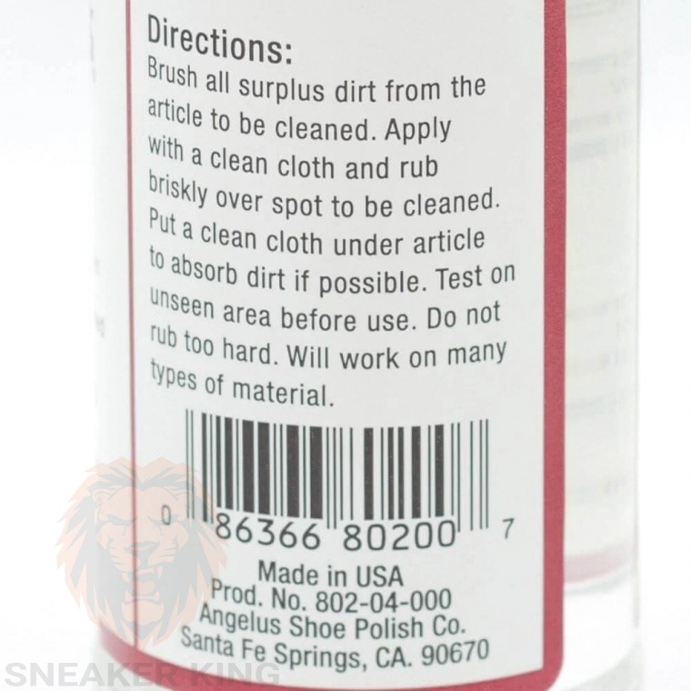 Очищувач від плям Angelus Spot remover 802 made in USA